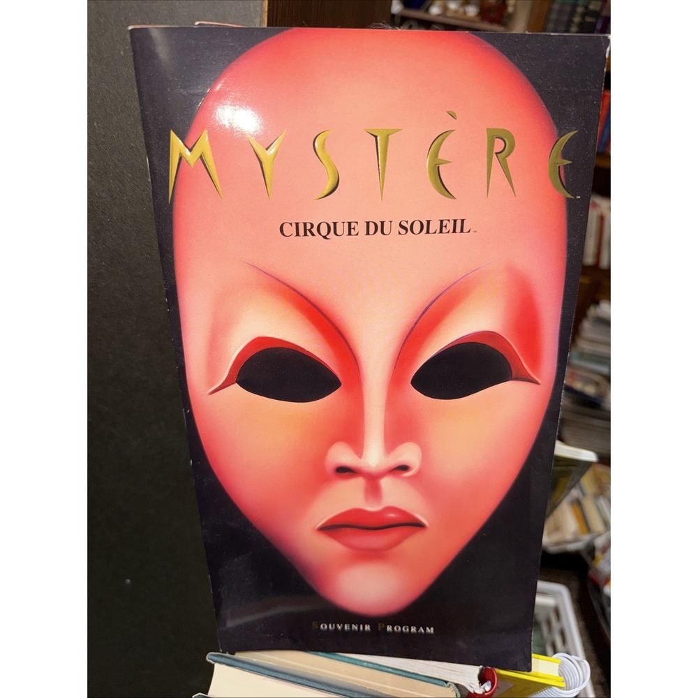 Cirque du Soleil Mystère — souvenir program — Treasure Island Las Vegas